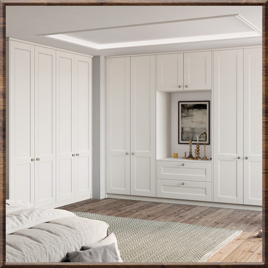Spacious fitted wardrobe from BG Carpentry Services